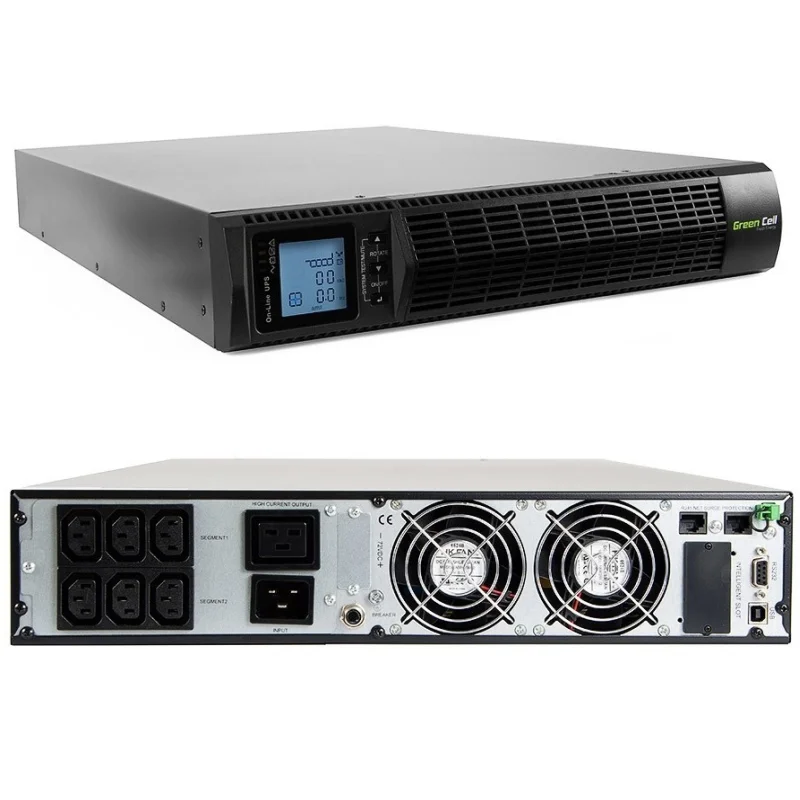 Ds010953 Ups Green Cell Ups15 3000 Va 2700 W Online Rack Lcd