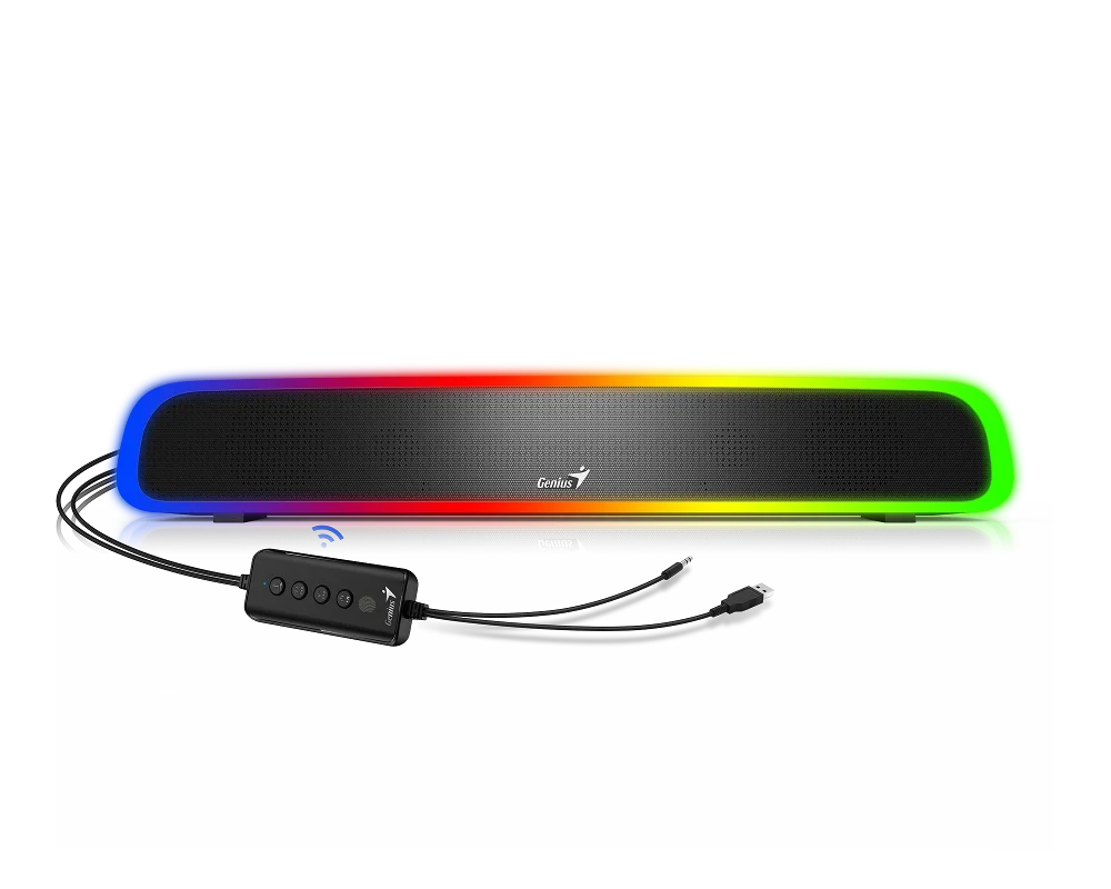 Bluetooth zvučnik Genius SoundBar 200BT - 4 W, Bluetooth, crna