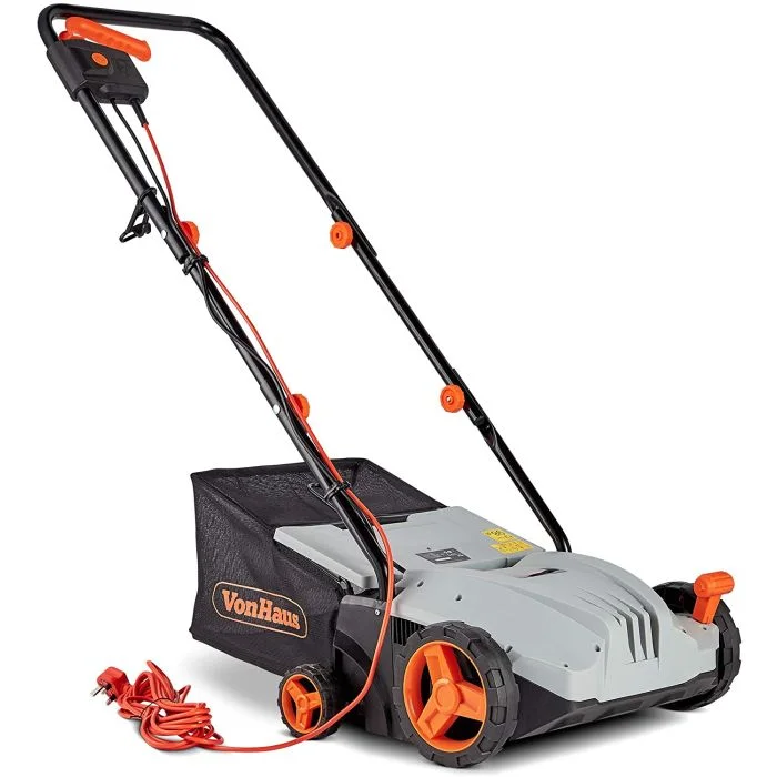 Električni aerator za travnjak VonHaus 1300 W - 32 cm, 28 l, crni