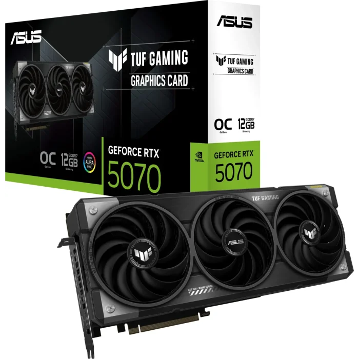 Grafička kartica Asus TUF-RTX5070-O12G-GAMING - GeForce RTX 5070, 12 GB GDDR7