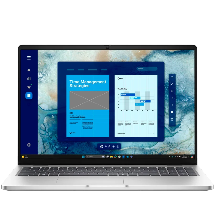 Laptop Dell Pro 16 PC16250 - 16" FHD+, Intel Core Ultra 5 235U, 16 GB, 512 GB SSD, Bez OS-a