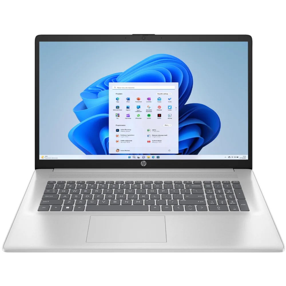 Laptop HP 17-cn4007nw - 17,3" FHD IPS, Intel Core 7, 16 GB, 512 GB SSD, Windows 11 Home