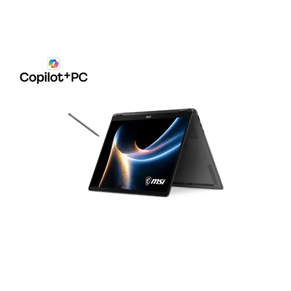 Laptop MSI Prestige 14 Flip AI+ D3MTG Core Ultra 9 - 14" OLED FHD+, Intel Core Ultra 9, 32 GB, 2 TB SSD, Windows 11 Pro