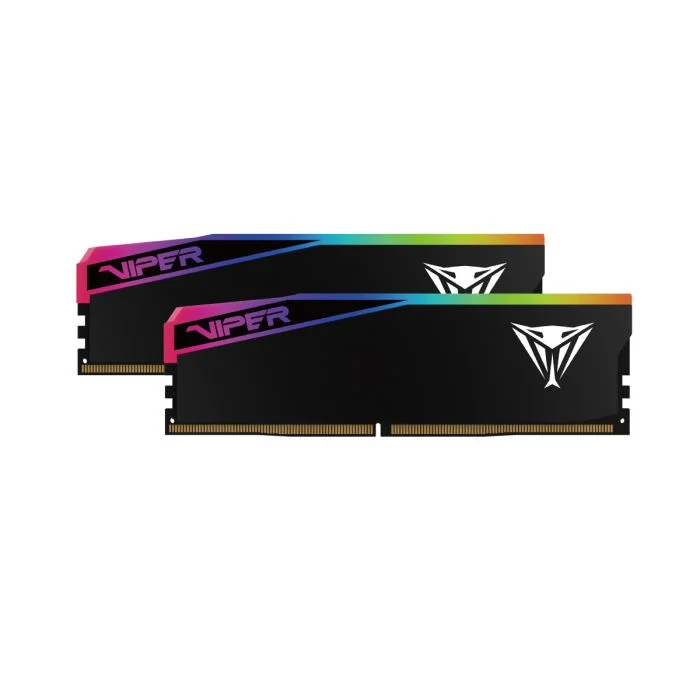 Memorija Patriot Viper Elite 5 RGB Ultra - 32 GB, DDR5, 6400 MHz, CL32, RGB, crna