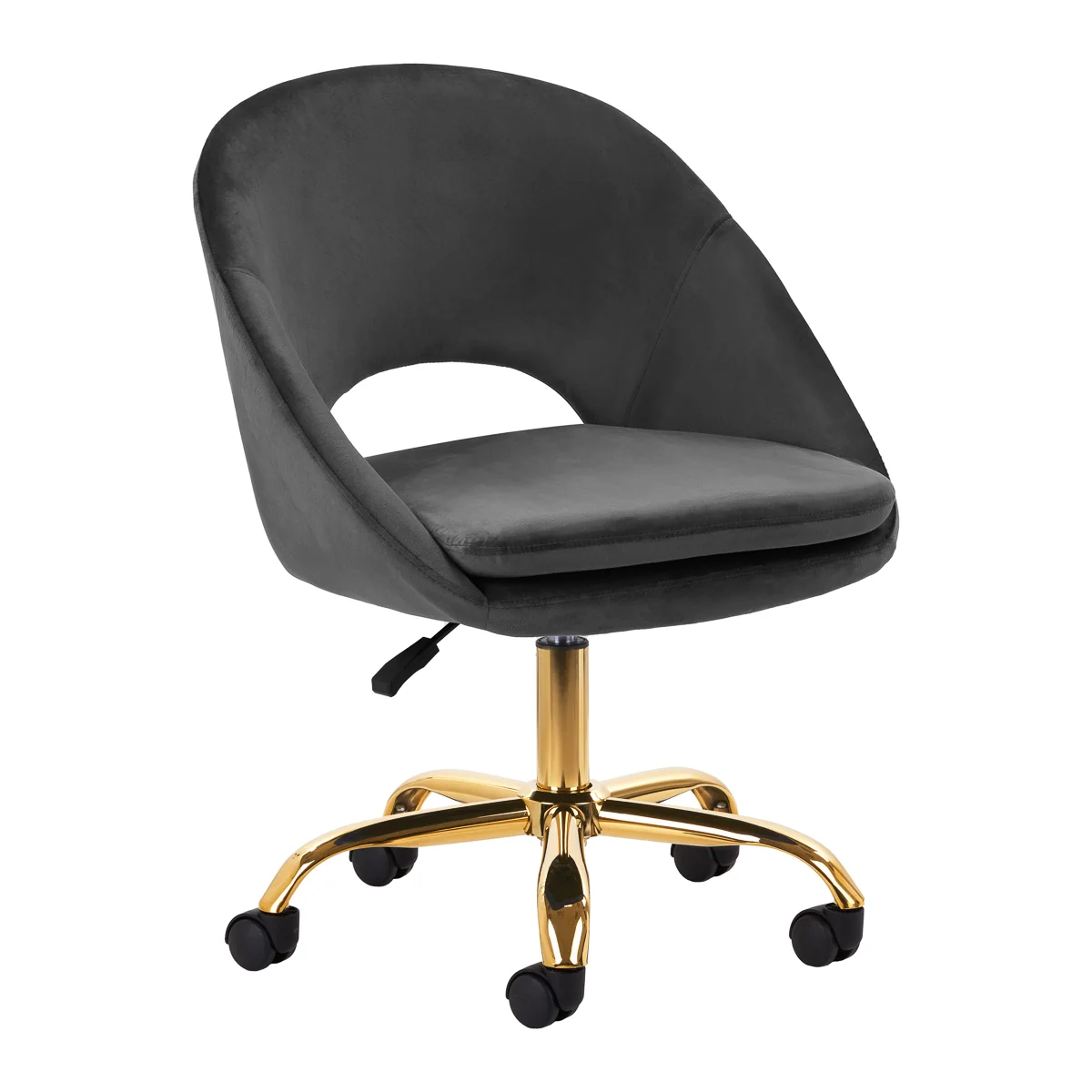 Stolica 4Rico QS-MF18G, baršun (siva)