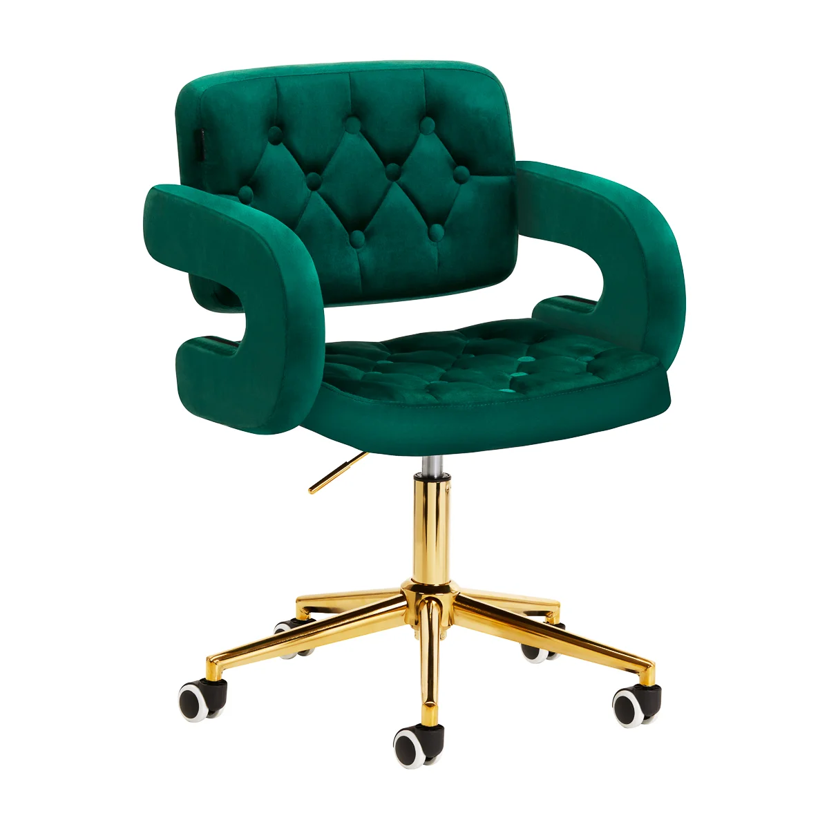Stolica 4Rico QS-OF213G, baršun (zelena)