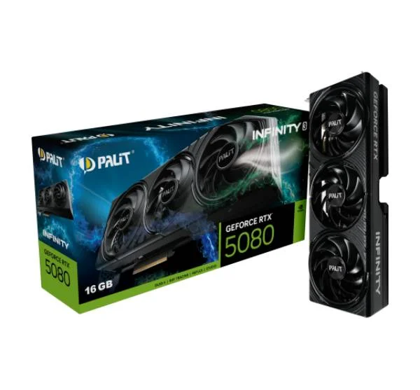 Grafička kartica Palit NE75080019T2-GB2035S - GeForce RTX 5080, 16 GB GDDR7